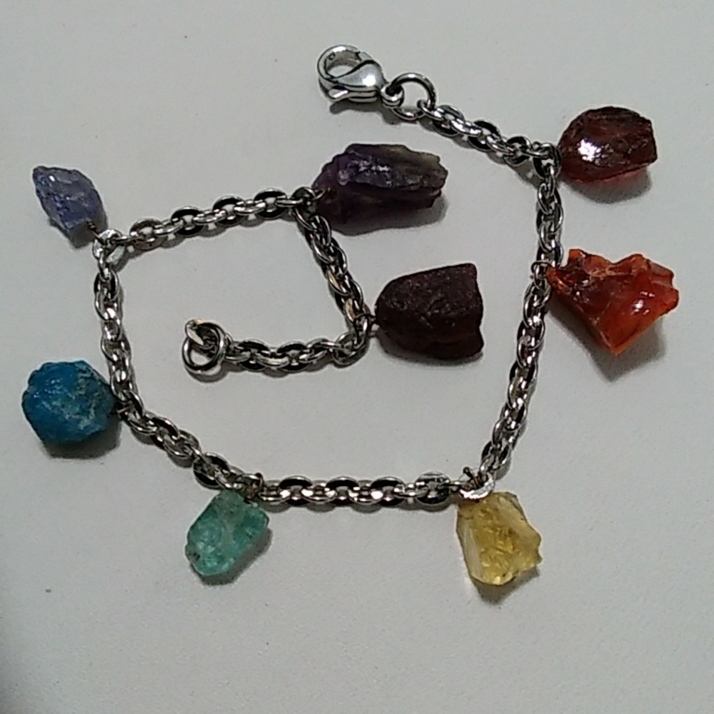 Multi Gemstone Bracelet - image 3